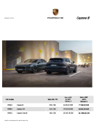 Porsche Cayenne_E3 - cennik 2018 